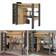 Parisot wardrobe desk storage space Våningssäng 90x200cm