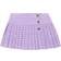 Versace Kids Medusa Pleated Tweed Skirt - Purple