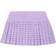 Versace Kids Medusa Pleated Tweed Skirt - Purple