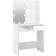 vidaXL 808807 High Gloss White Toiletbord 40x74.5cm