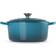 Le Creuset Deep Teal Signature Cast Iron Round med låg 28cm