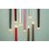 Uyuni Taper Caramel/Smooth LED-ljus 25cm 2st