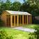 power 168PASH Apex Summerhouse 16'x8' (Building Area )