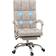 Vinsetto Microfibre Fabric Vibration Massage Office Chair for Home, Beige
