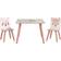 ZONEKIZ Kids Table & Chairs Set 3pcs