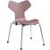 Fritz Hansen Grand Prix barnstol Wild rose målad ask-krom