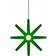 Bsweden Fling Green Advent Star ∅ 33cm