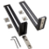 Jotex FELIX Vægbeslag Til Gardinskinne 2-pak Black MDF/Metal