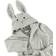 Liewood Lily Rabbit Bathrobe - Dumbo Grey (LW12387-0032)