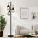 Edison Dimmable Bulbs Included Farmhouse Floor Lamp