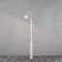 Konstsmide Vega White Lamp Post 240cm