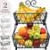 Sorbus 2-Tier Fruit Display Stand Bread Basket