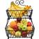 Sorbus 2-Tier Fruit Display Stand Bread Basket