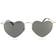 Saint Laurent Metal Frame Solbriller - Silver