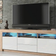 The Range Gloss Doors Oak/White TV Bench 160x60cm