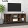 vidaXL Engineered Wood Smoked Oak Meuble TV 35x45cm