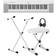Yamaha Piaggero NP15 Portable Keyboard Package White