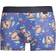 Hom Big Bisous Print Boxer Trunk, Blue