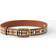 Burberry Check Canvas Leather Belt -