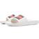 Tommy Hilfiger – Vita tofflor med flagglogga-Vit/a