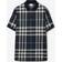 Burberry Checked cotton polo shirt multicoloured