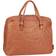 Aunts & Uncles Grandma's Luxury Club Mrs. Plum Tart Briefcase light brown