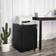 Songmics Mobile Black Storage Cabinet