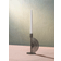 Klong Cirkus Small Black Candlestick 7.9"