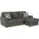 Ashley Signature Design Cascilla Dark Gray Sofa 86" 3 Seater