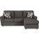 Ashley Signature Design Cascilla Dark Gray Sofa 86" 3 Seater