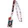 BioWorld DC Comics Harley Quinn Mad Love Lanyard ID Badge Holder with Collectible Sticker