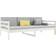 vidaXL Day Bed White Soffa 85.5cm 3-sits