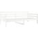vidaXL Day Bed White Soffa 85.5cm 3-sits