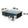 Gre Aufstellpool wpc-pool-set eckig 606x326x124 cm inkl. sandfilteranlage, skimm