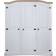 vidaXL Corona Range White Garderobeskab 52x170cm