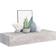 vidaXL 330266 Concrete Grey Vägghylla 60cm 2st