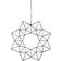 Star Trading Edge Black Julstjärna ∅ 40cm