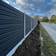 XL FENCE WPC Blokhus Komposithegn med Betonstolper 120cm - Sort
