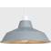 ValueLights Colby Grey Pendant Lamp 24cm