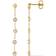 FAVS Earrings - Gold/Transaprent