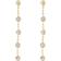 FAVS Earrings - Gold/Transaprent