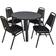 Regency Kee Dining Set 48" 5