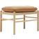 Carl Hansen & Søn OW149F Soap Treated Oak Fodskammel 46cm