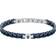 Maserati Armband - Silver/Blue