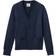 Lands' End School Uniform Cotton Modal Button Front Cardigan Sweater - Classic Navy (529174-BQ6)