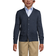 Lands' End School Uniform Cotton Modal Button Front Cardigan Sweater - Classic Navy (529174-BQ6)