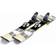 Wedze Skis with Bindings Piste - White/Yellow