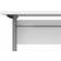 Tvilum Prima White/Gray Metal Skrivbord 80x150cm