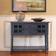 Decor Therapy Morgan Two Door Antique Navy Console Table 14x42"