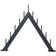 Star Trading Buzz Graphite Grey Adventsljusstake 59cm